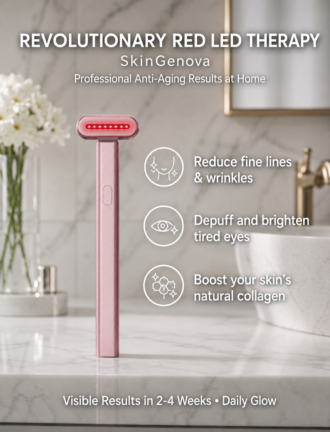 Skingenova™ 4-in-1 Radiant Renewal Skincare Wand