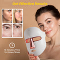 Face Mask with Light Display, 7 Color Modes for Skincare Routine and Relaxation